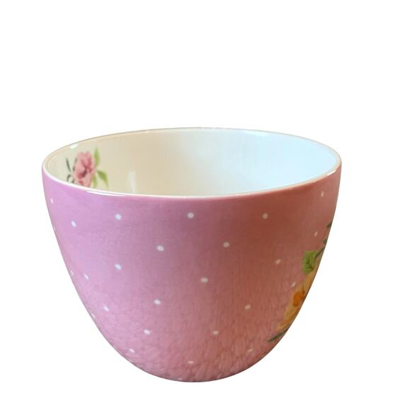 English Mug Co Fine China Pink Floral Coffee Mug Tea Cup 12oz Set of 2 New - Picture 6 of 15